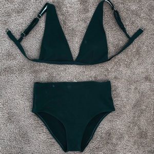 3+ Bundle 50% Off - Green High Waisted Bikini